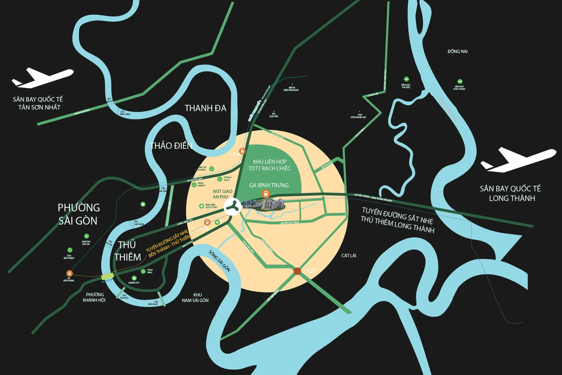 Hạ tầng giao thông hiện đại